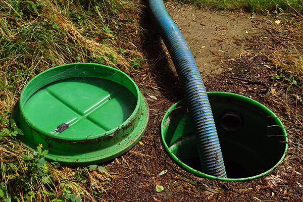 Septic tank having cleaning and desludging in Ballarat.