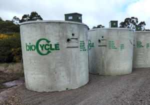 BioCycle concrete wastewater system septic tankis.